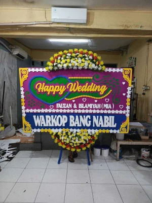 Papan Bunga di Siwungkuk Wanasari