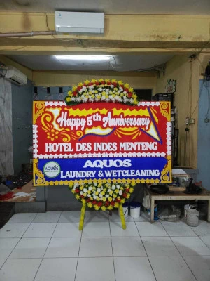 Papan Bunga di Siwungkuk Wanasari