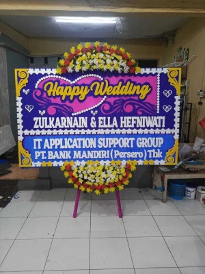 Papan Bunga di Siwungkuk Wanasari